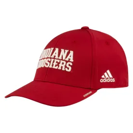 Indiana Hoosiers Adidas Stacked Wordmark Flex Hat