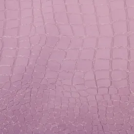 LAVENDER EMBOSSED COWHIDE