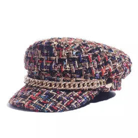Livorno Knitted Fiddler Cap