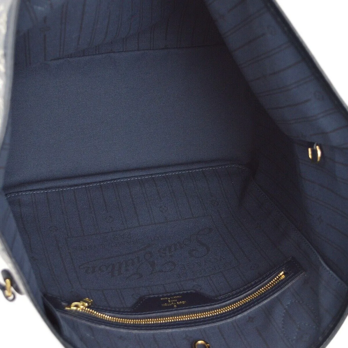 Louis Vuitton Navy Idylle Neverfull Mm