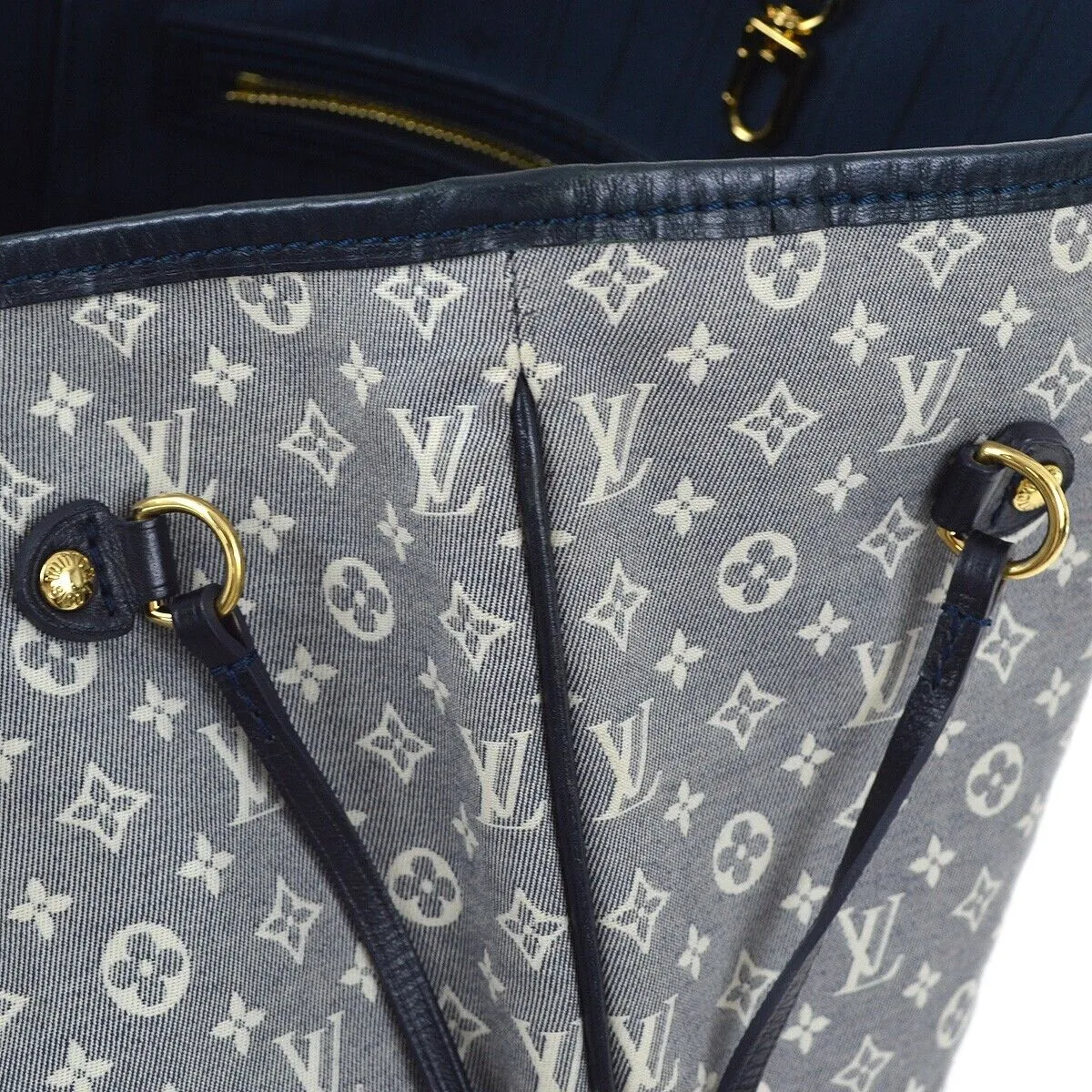 Louis Vuitton Navy Idylle Neverfull Mm