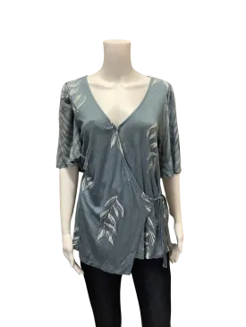Lucky Brand Blue Top  Size: L