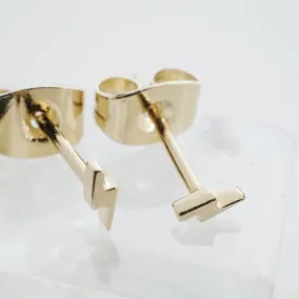 Mini Lightning Stud Earrings