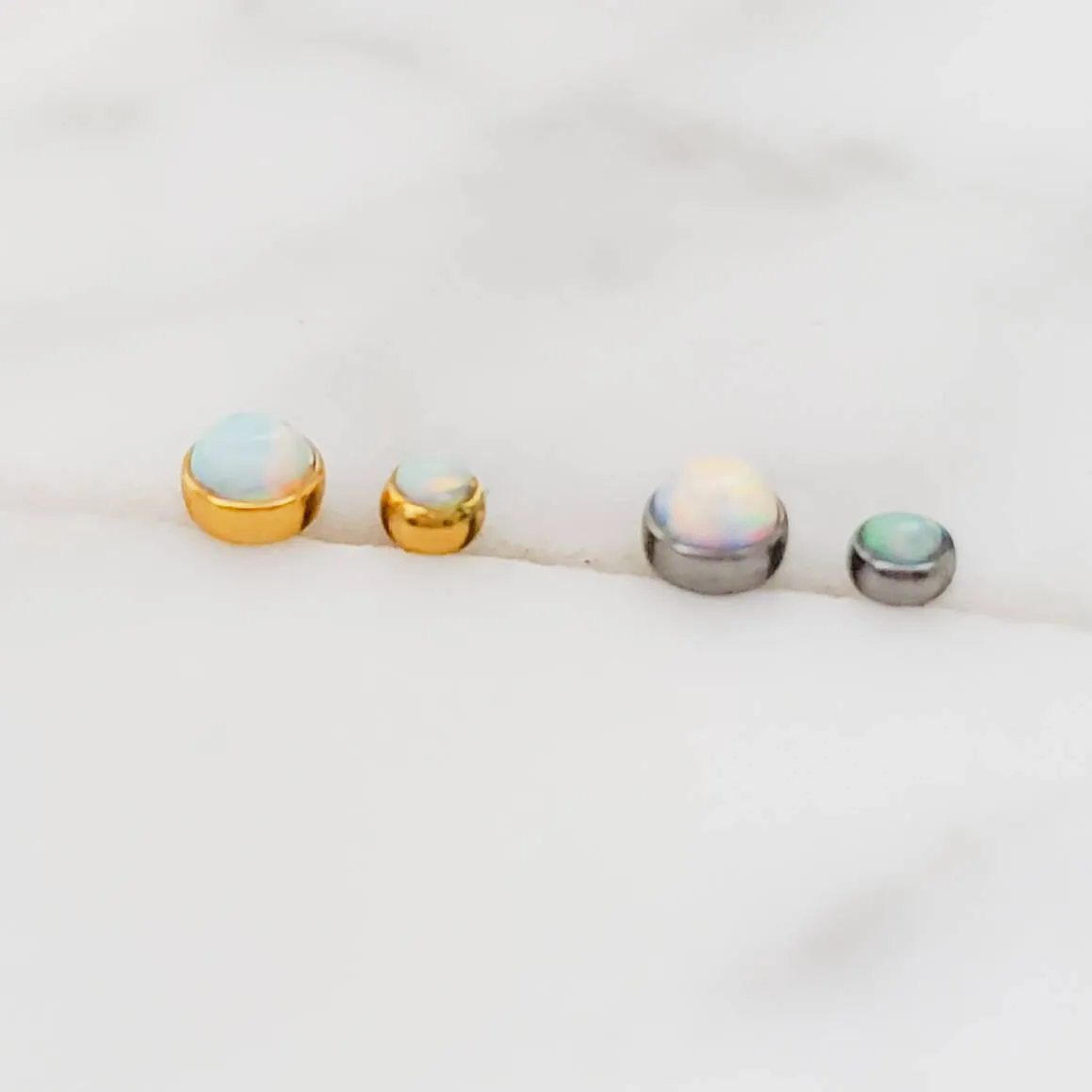 Opal Ball Back Studs