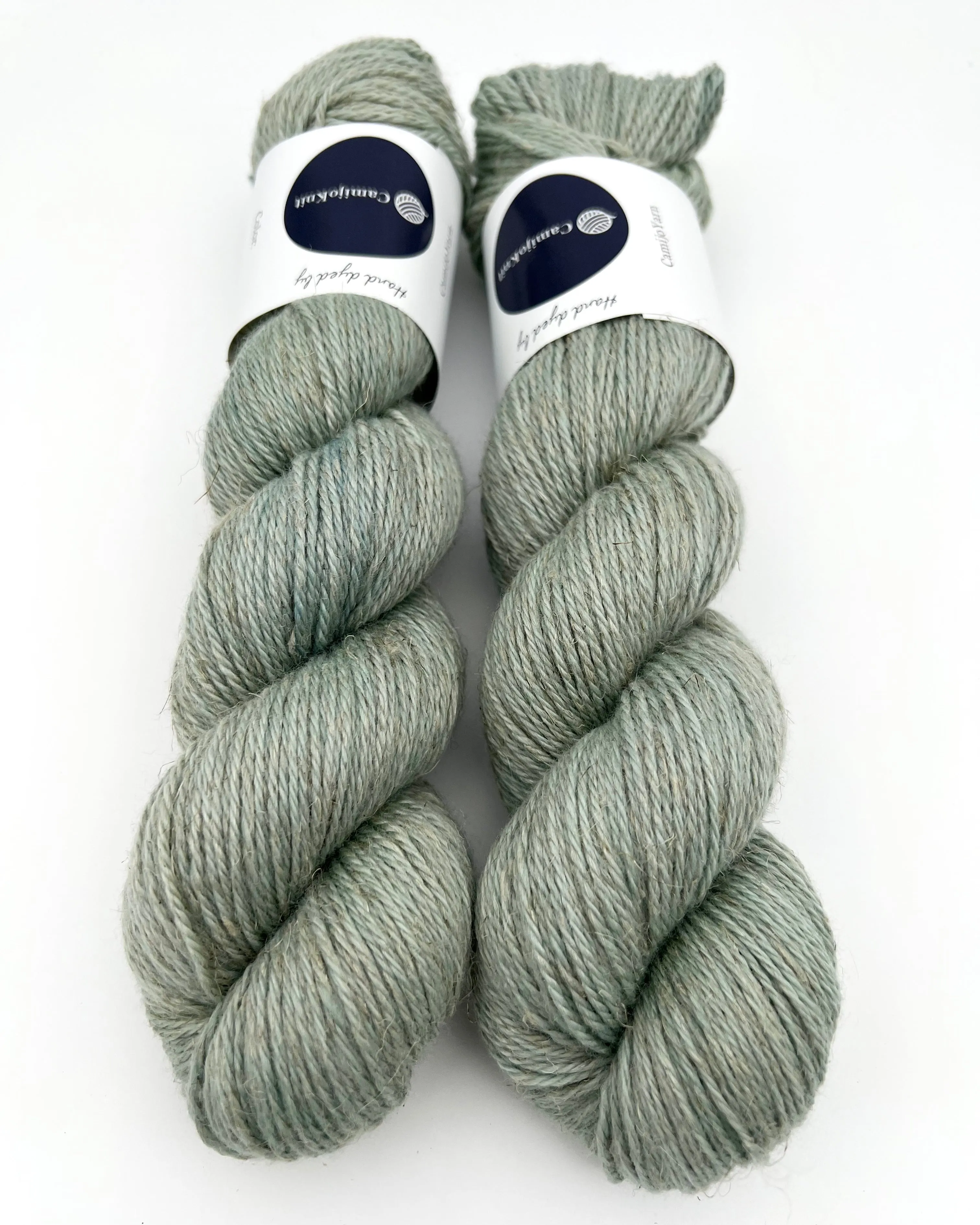 Organic Wool Linen: Sage