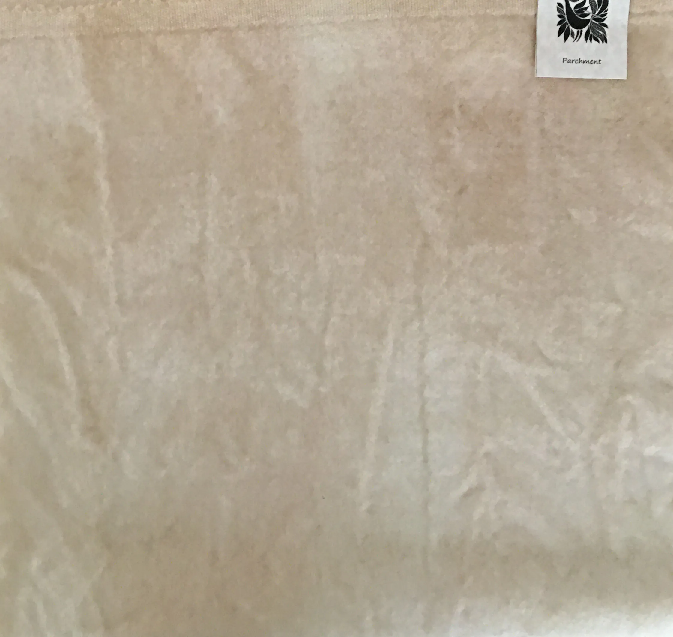 PARCHMENT Hand Dyed Fat QUARTER Wool Fabric for Primitive Wool Applique and Rug Hooking (Copy)
