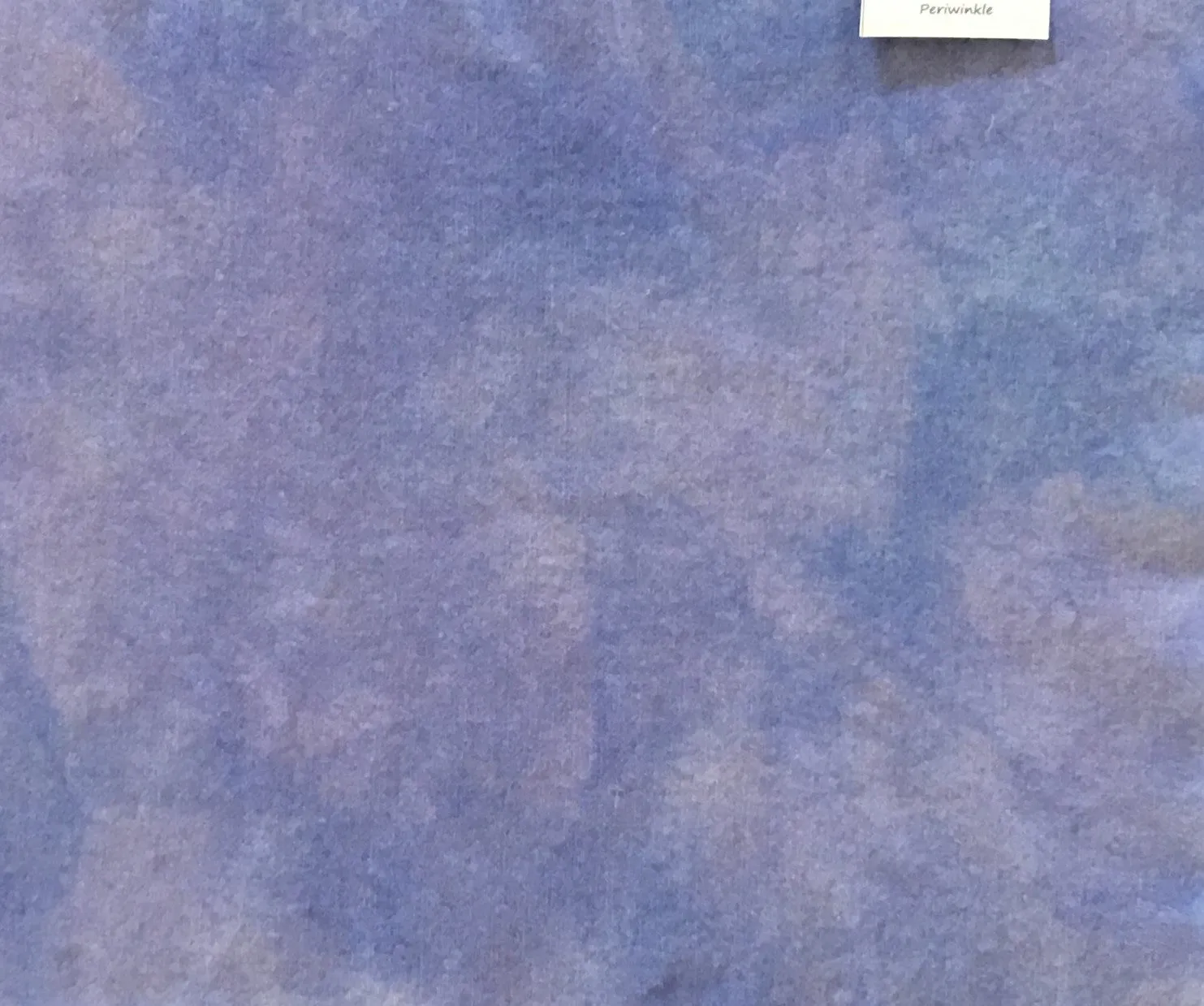 PERIWINKLE Hand Dyed YARD Wool Fabric for Wool Applique and Rug Hooking
