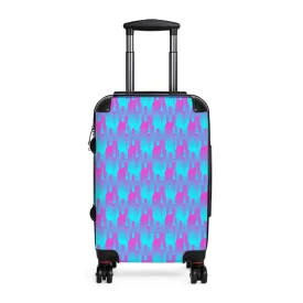 Pink & Blue LinesBaby BlueSuitcase