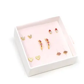 Pretty in Pink Stud Set