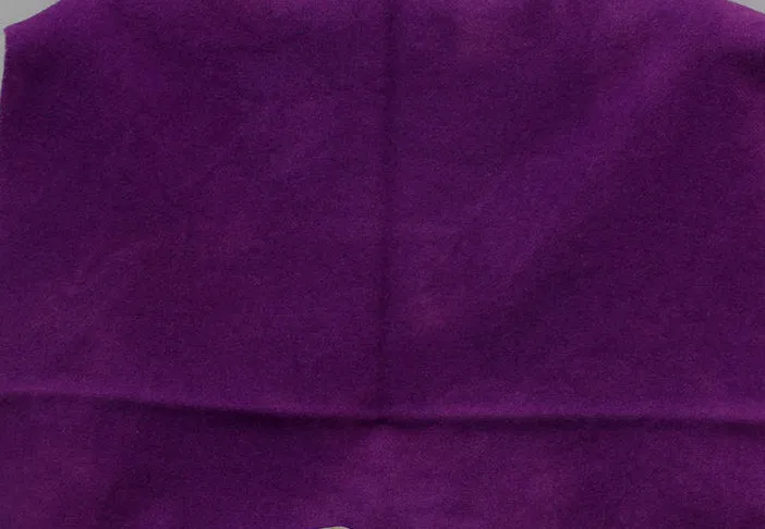 PURPLE Hand Dyed YARD Wool Fabric for Wool Applique and Rug Hooking