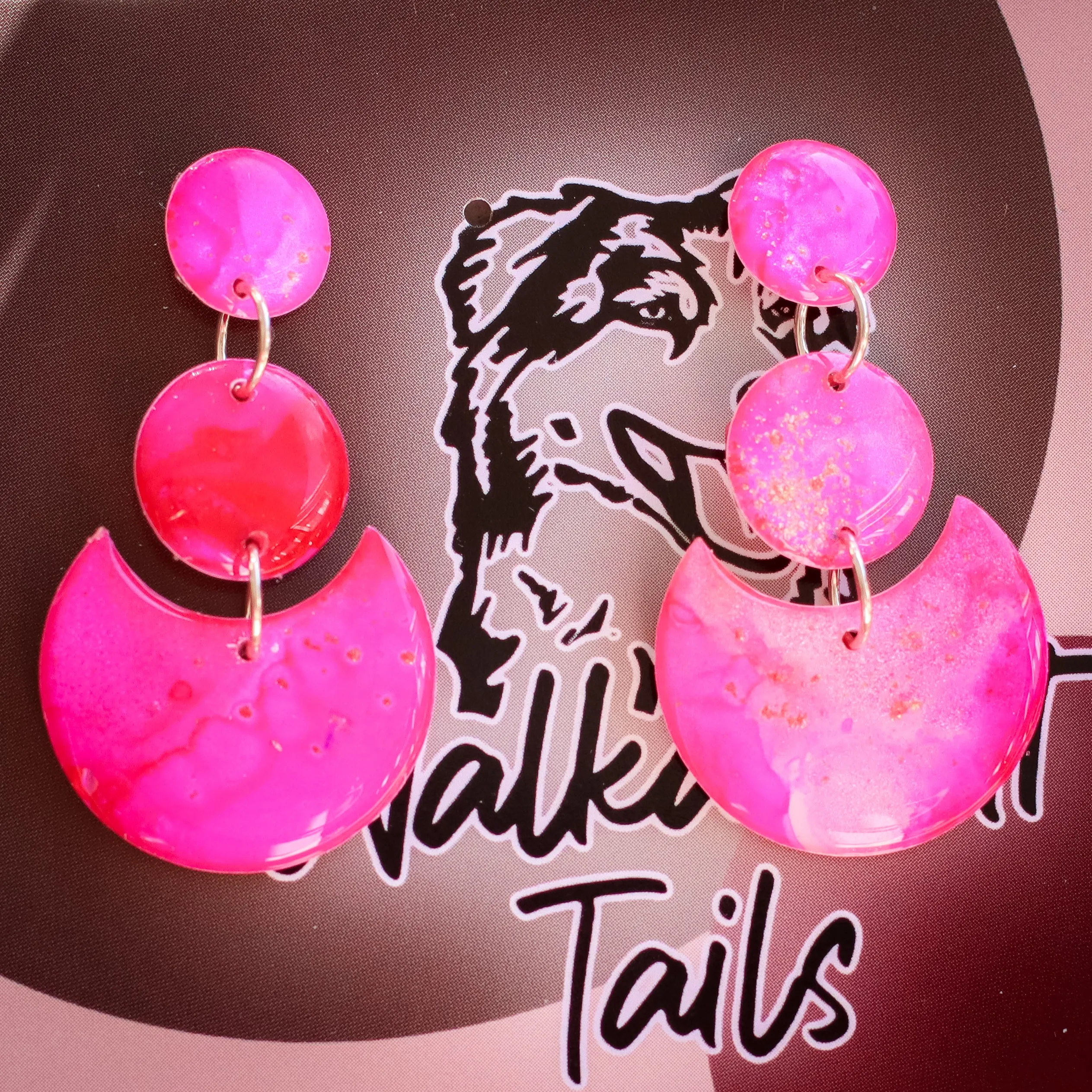 Resin Drop Earrings