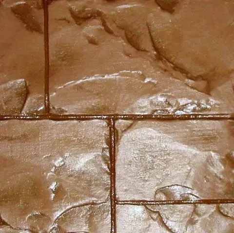 Rock N Roller Concrete Stamp Border Roller - 14" Ashlar Slate