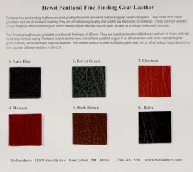 Samples Hewit Pentland Goat