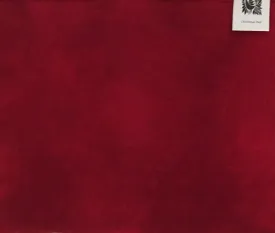 SANTA'S COAT Hand Dyed HALF YARD Wool Fabric for Wool Applique and Rug Hooking