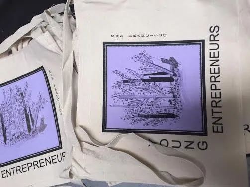 Screen Print Service - Put your company logo on a Tote Bag
