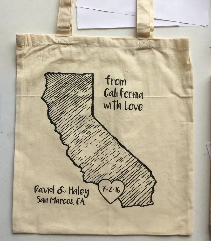 Screen Print Service - Put your company logo on a Tote Bag