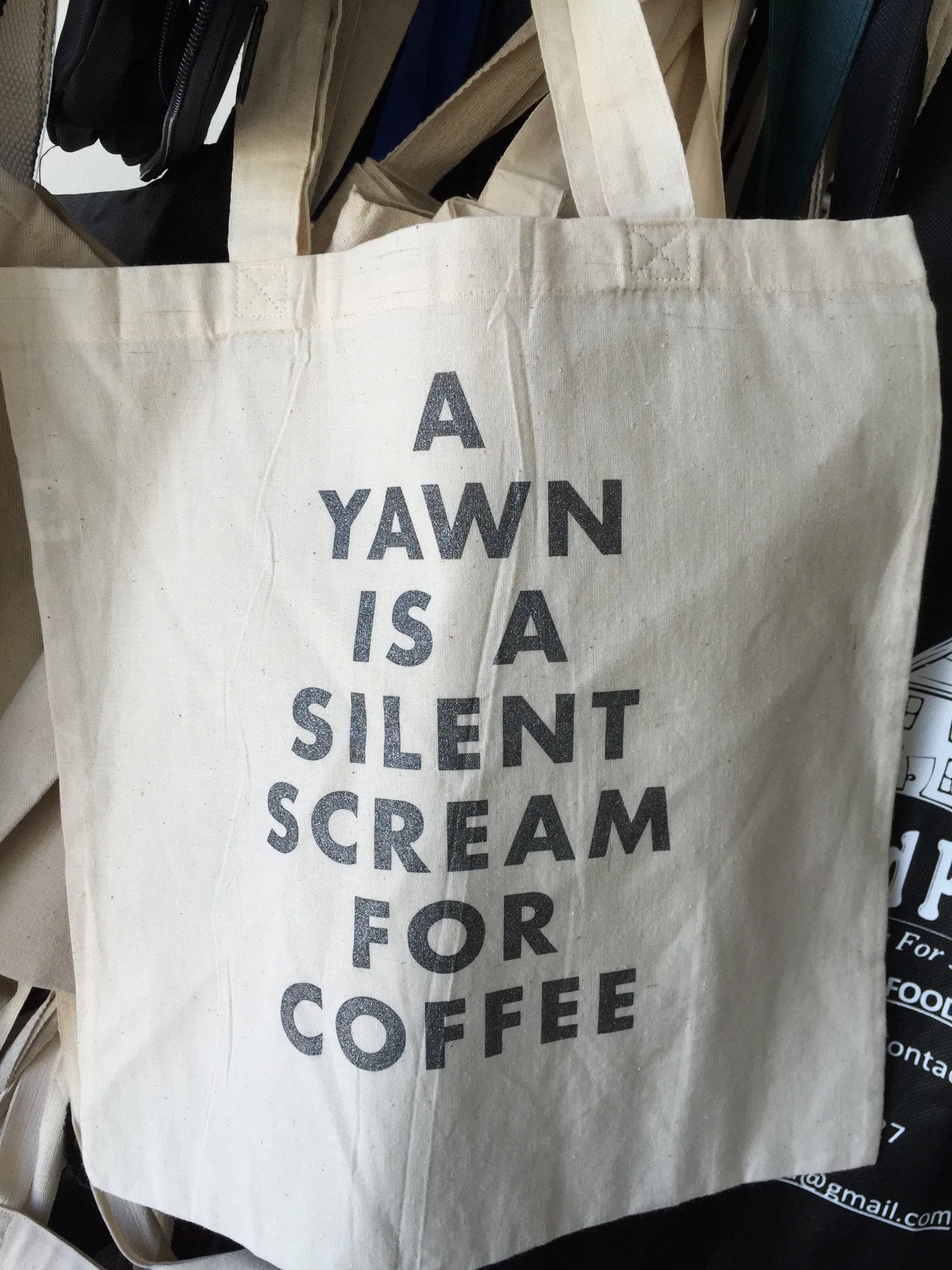 Screen Print Service - Put your company logo on a Tote Bag