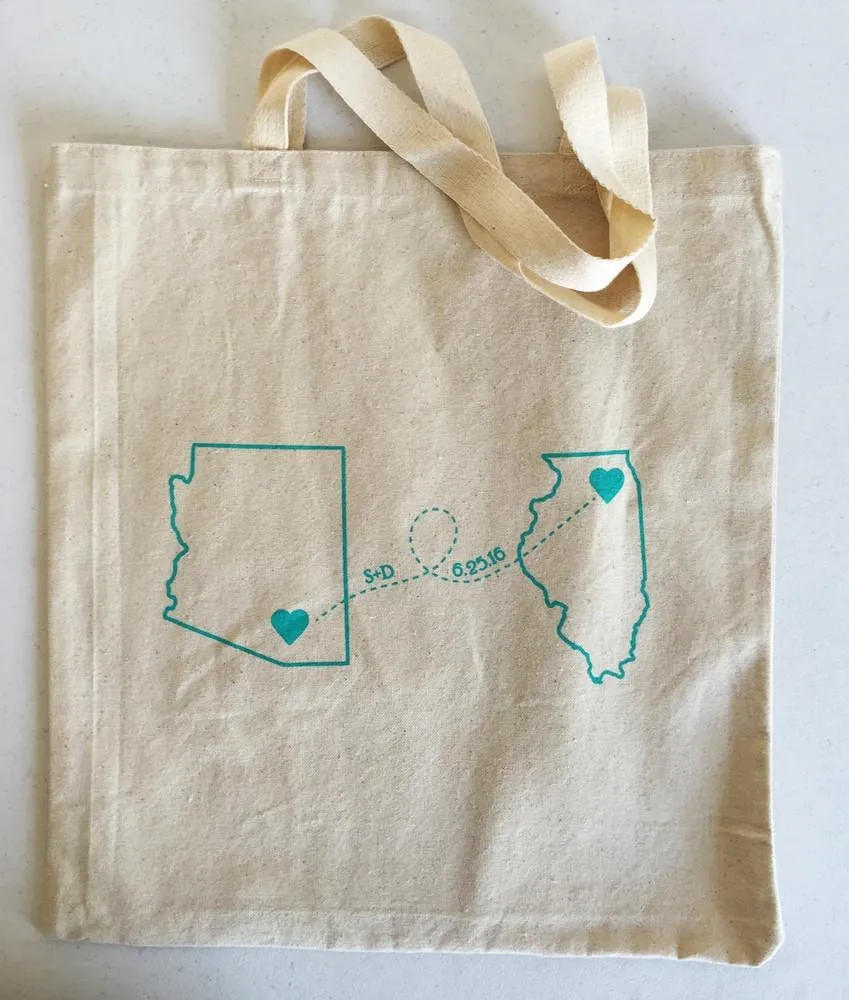 Screen Print Service - Put your company logo on a Tote Bag
