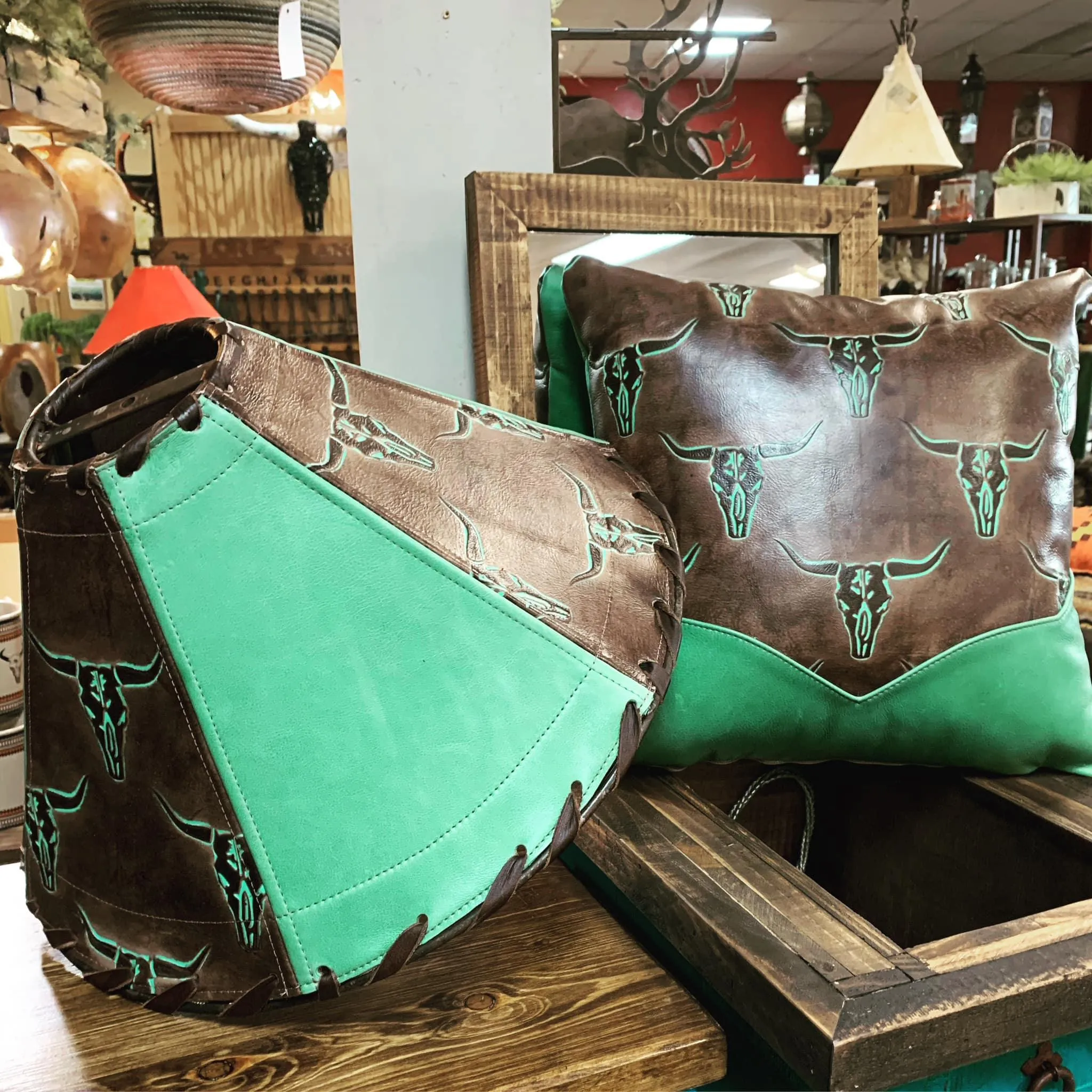 Sierra Turquoise Leather