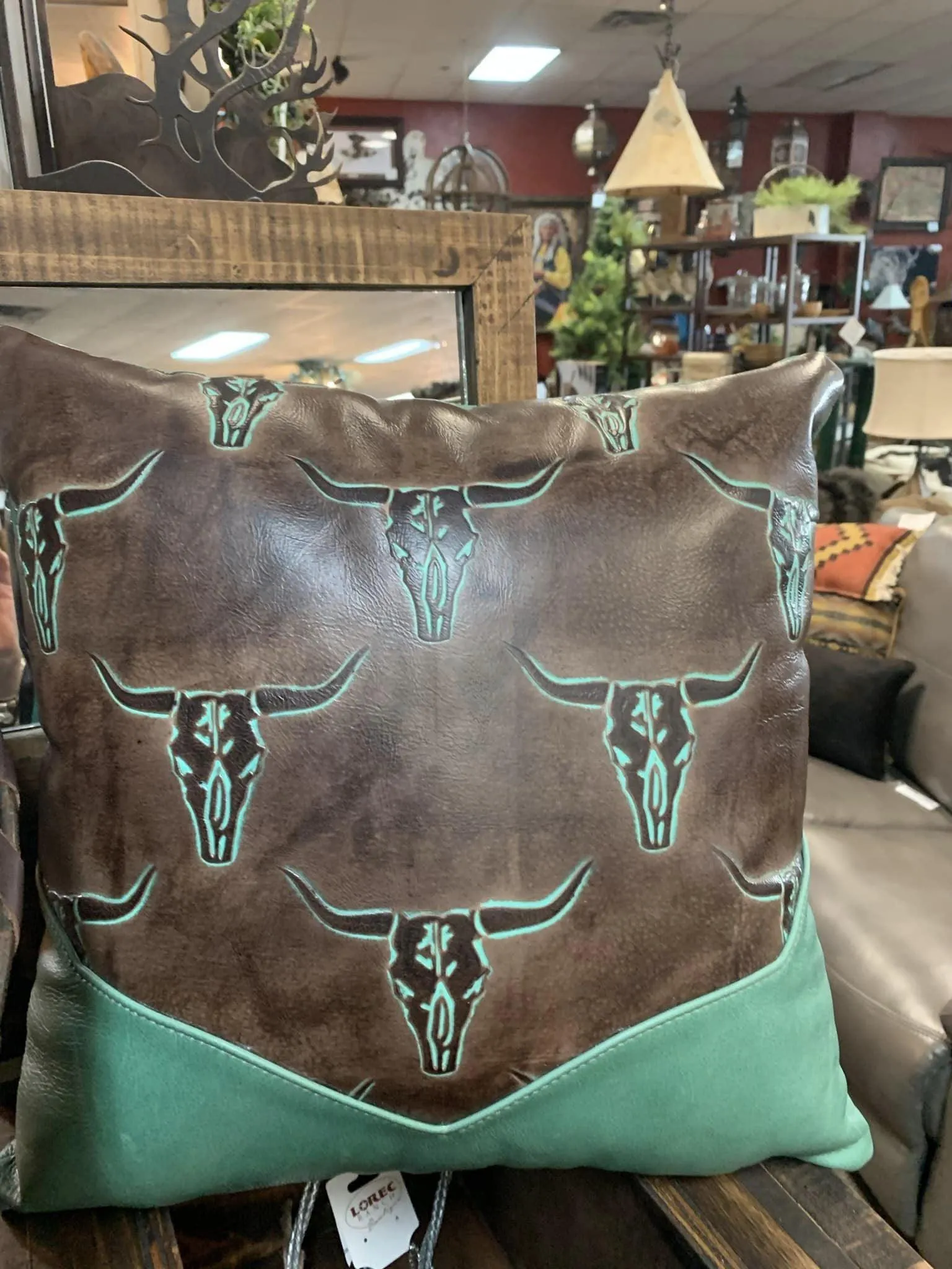 Sierra Turquoise Leather