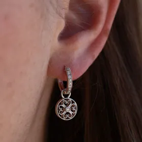 SIGNATURE SMALL DISC EARRING CHARMS