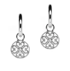 SIGNATURE SMALL DISC EARRING CHARMS