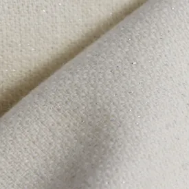 Silver Sparkle Felted Wool Fabric for Rug Hooking Wool Applique