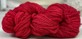Slubby Yarn - Red Christmas