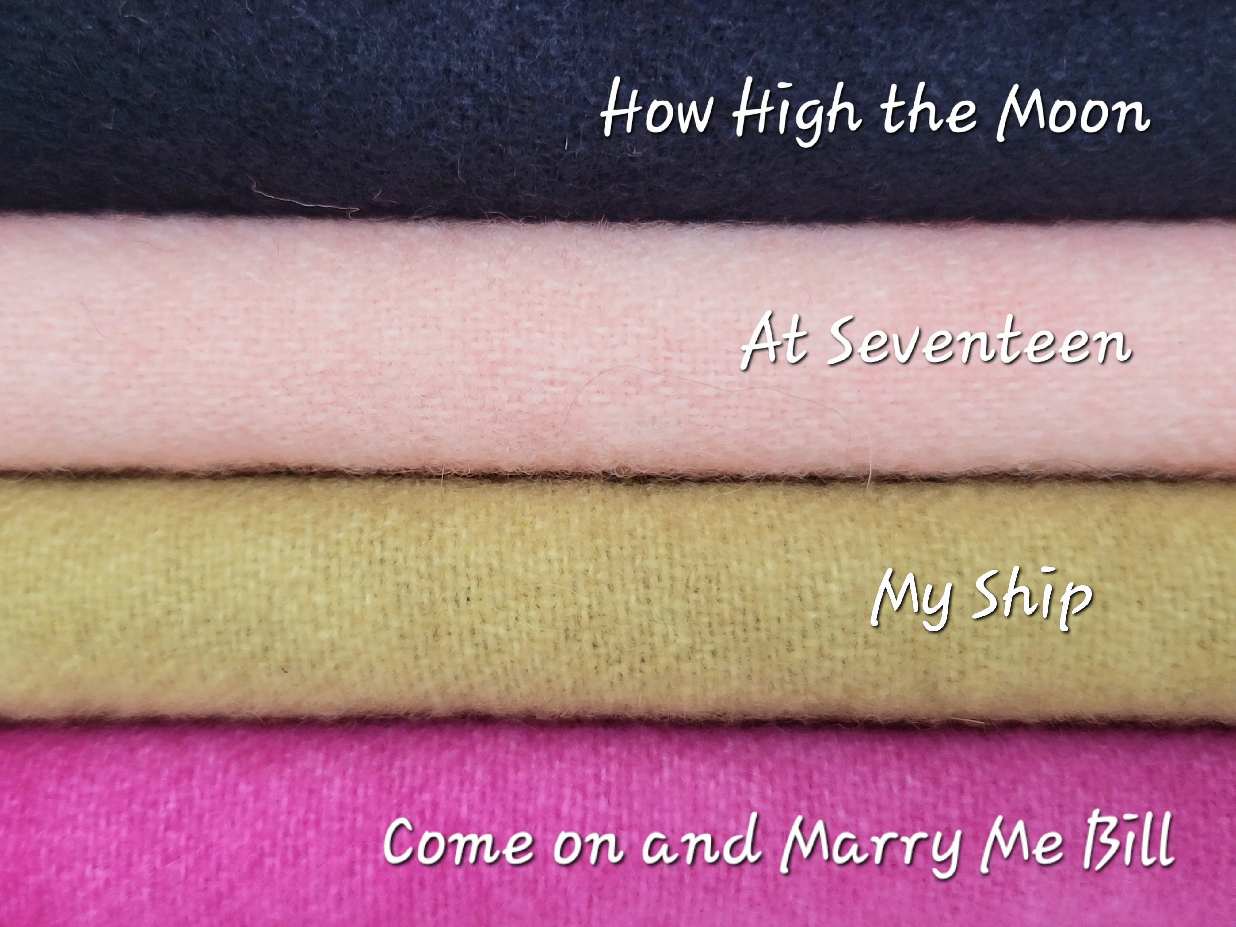 Songs of the Summer Night Swatch set