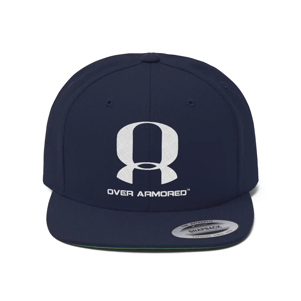 Unisex Flat Bill Hat