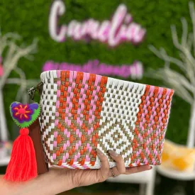 Upcycled Handwoven Crossbody Convertible -  Rosalia