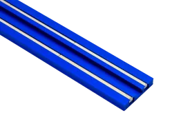 Vim Tools MR16B Magrail Magnetic Rail 16" Blue, No Studs