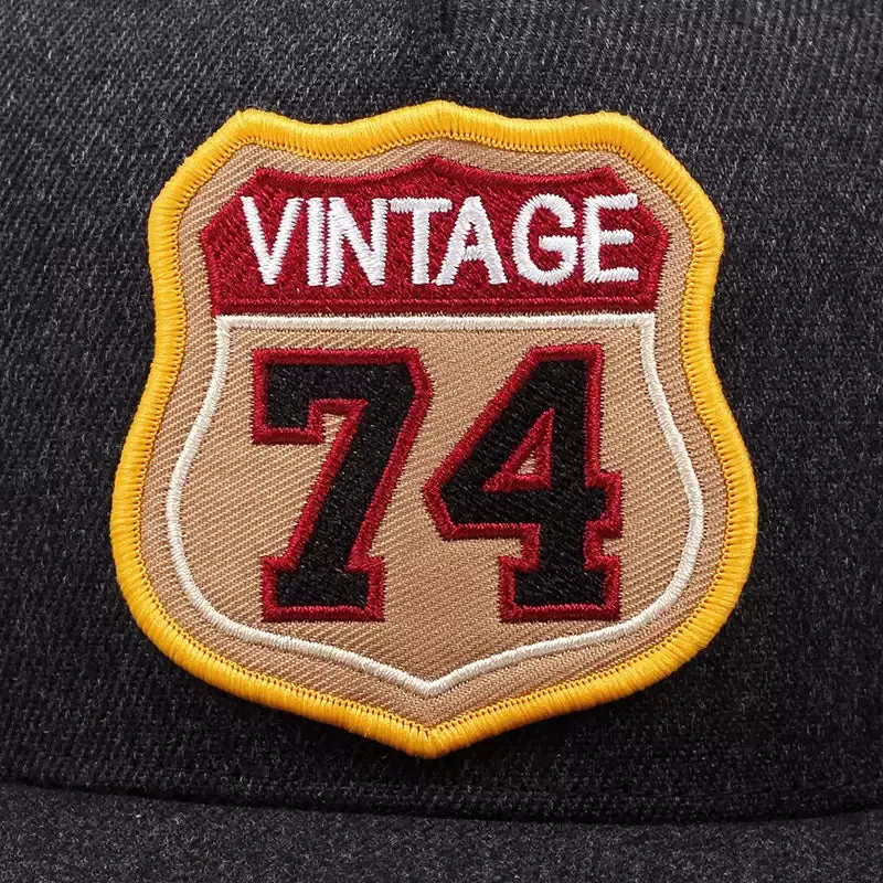 Vintage 74 Trucker Snapback Cap