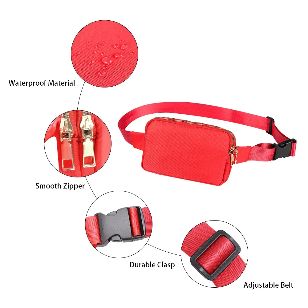 Waist Bags Double Pouch