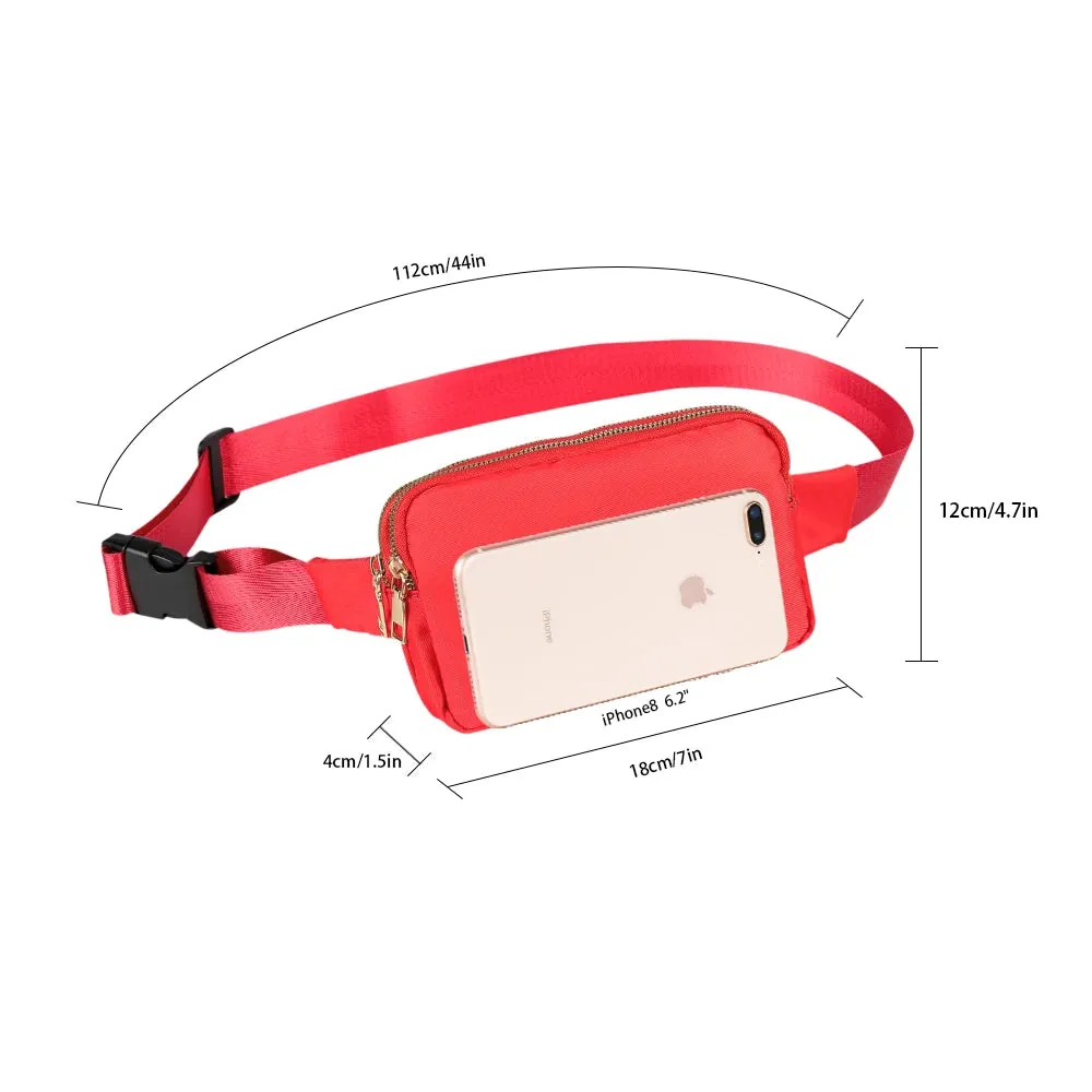 Waist Bags Double Pouch