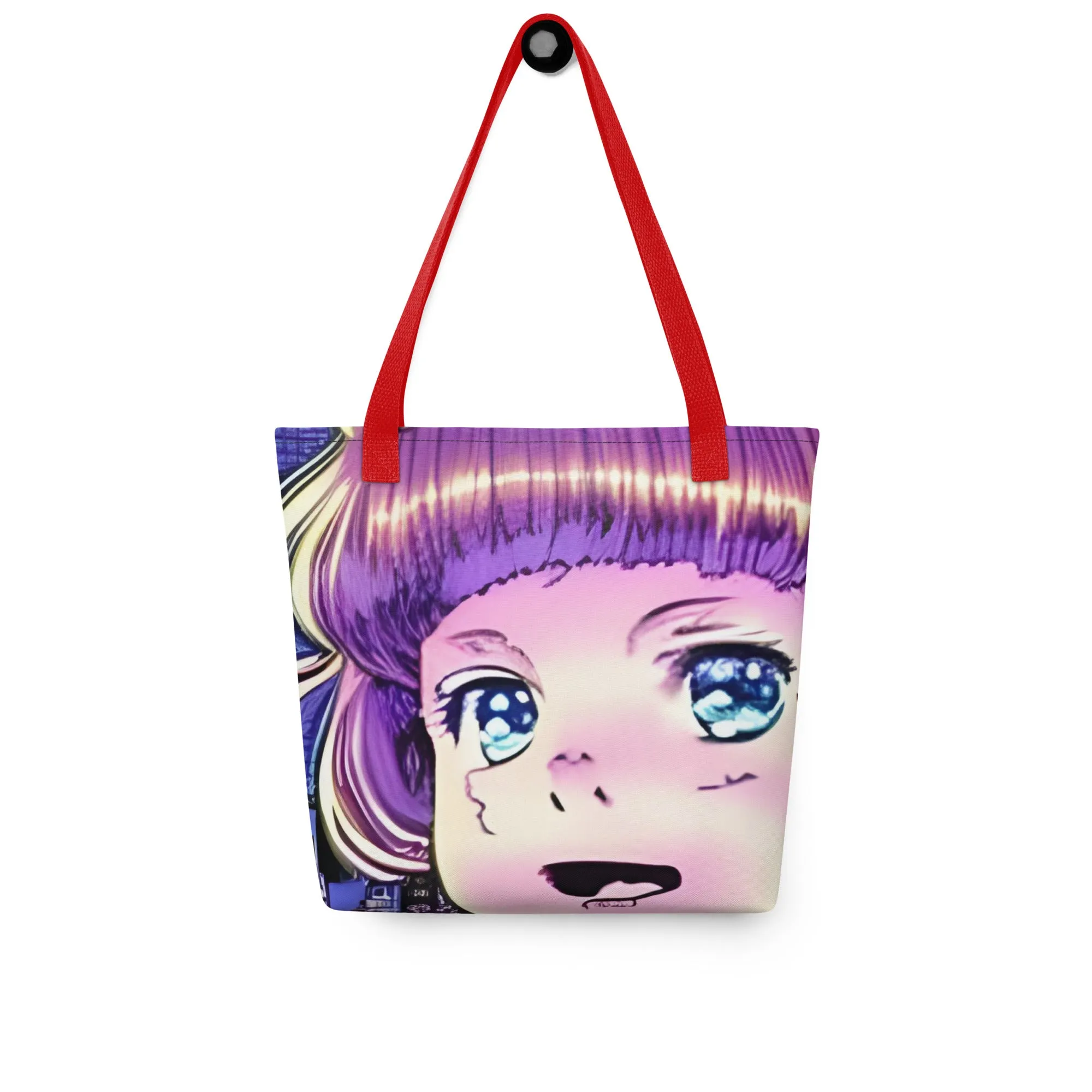 Whimsical Little Girl Tote Bag | Fashionable & Functional Shoulder Bag