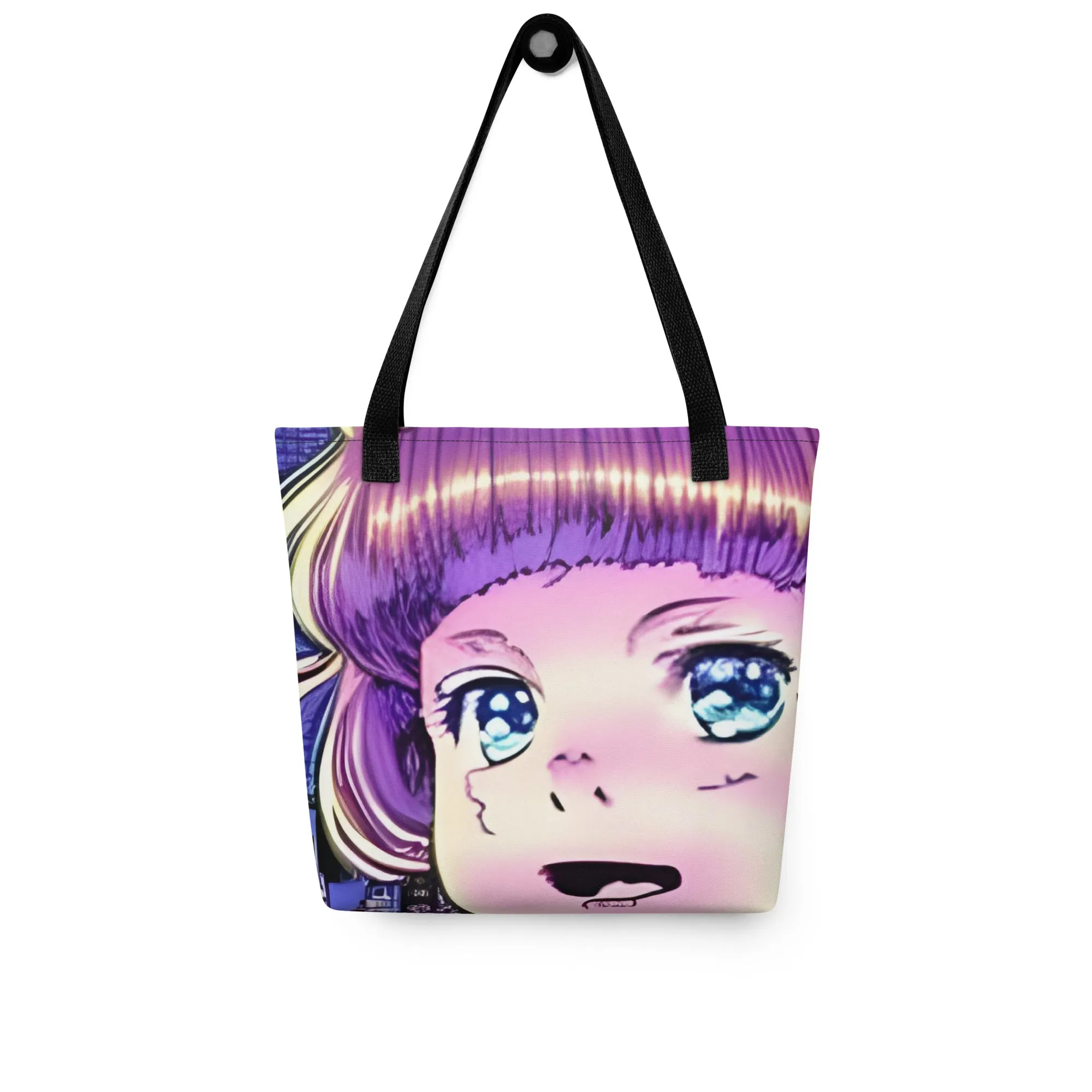 Whimsical Little Girl Tote Bag | Fashionable & Functional Shoulder Bag