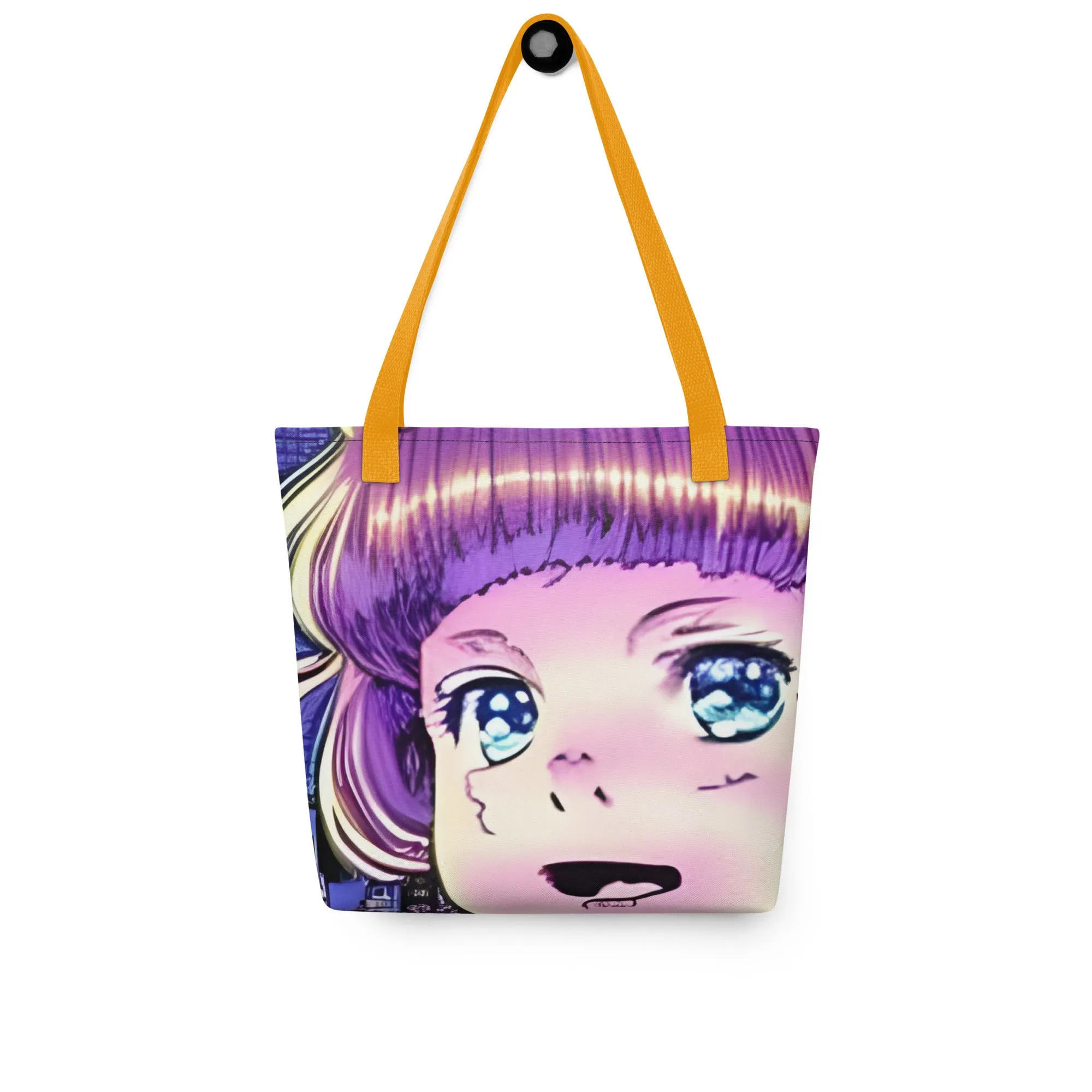 Whimsical Little Girl Tote Bag | Fashionable & Functional Shoulder Bag