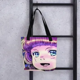 Whimsical Little Girl Tote Bag | Fashionable & Functional Shoulder Bag